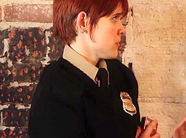 Lesbian Prison Director And Her Guard Lead New Team Member For Sex